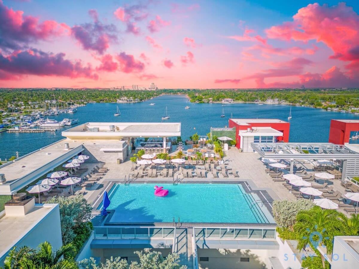 Lx Oasis Beachfront-Rt Infinity Pool Голливуд Экстерьер фото